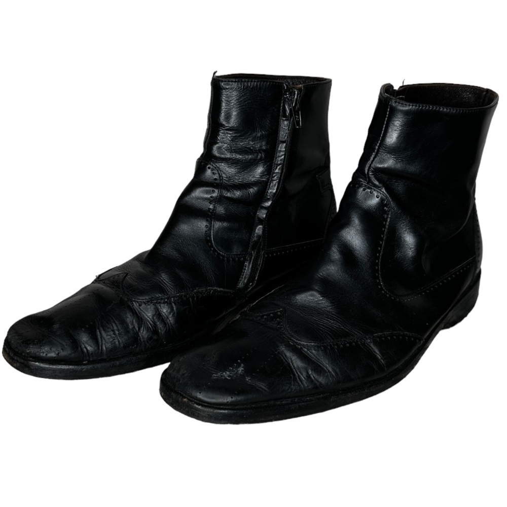 Taryn‎ Rose Black Leather Boots - Picture 1 of 8